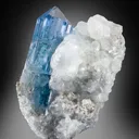 Euclase on Calcite - image 1