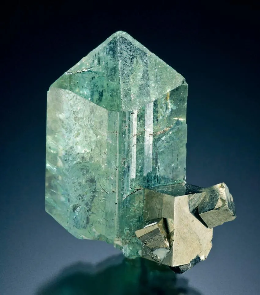 Euclase, Pyrite image