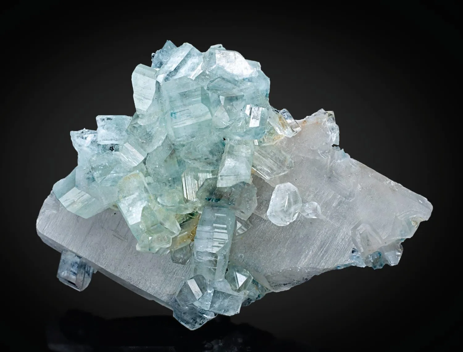 Euclase, Quartz - image 1
