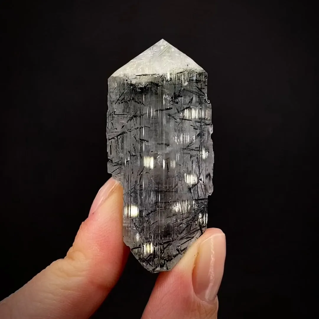 Euclase with Schorl inclusions - image 1