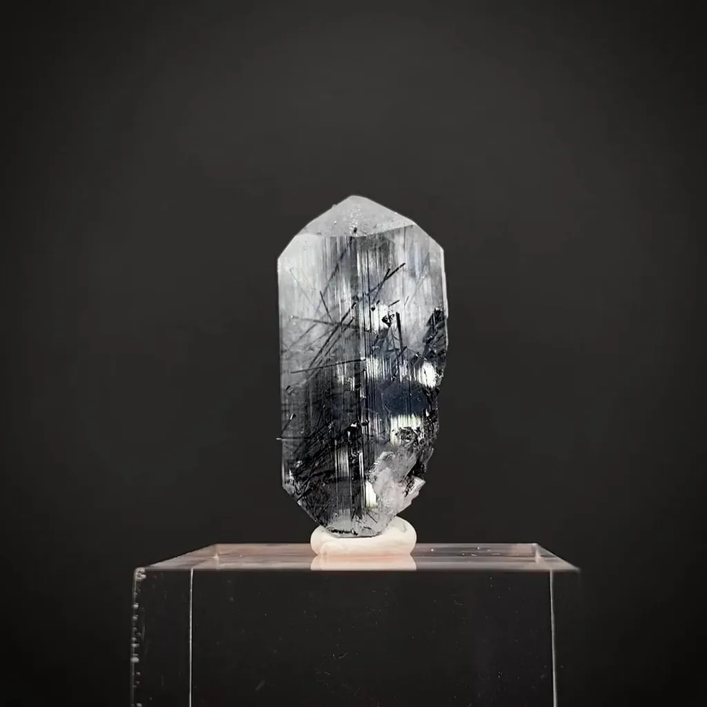 Euclase with Schorl inclusions image