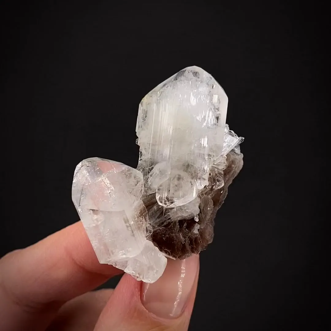 Euclase with Schorl inclusions and Muscovite - image 2