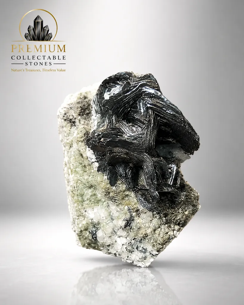 🌺 Exceptional Flower Hematite on Matrix image