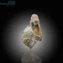 Exceptional Twin Imperial Topaz Specimen – Naturally Recrystallized - image 2