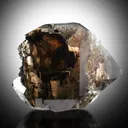 Exquisite Closed Gwindel Smoky Quartz with Hematite from Galmihorn, Bachital, Reckingen Goms, Kanton Wallis, Switzerland - image 3