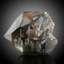 Exquisite Closed Gwindel Smoky Quartz with Hematite from Galmihorn, Bachital, Reckingen Goms, Kanton Wallis, Switzerland - image 8