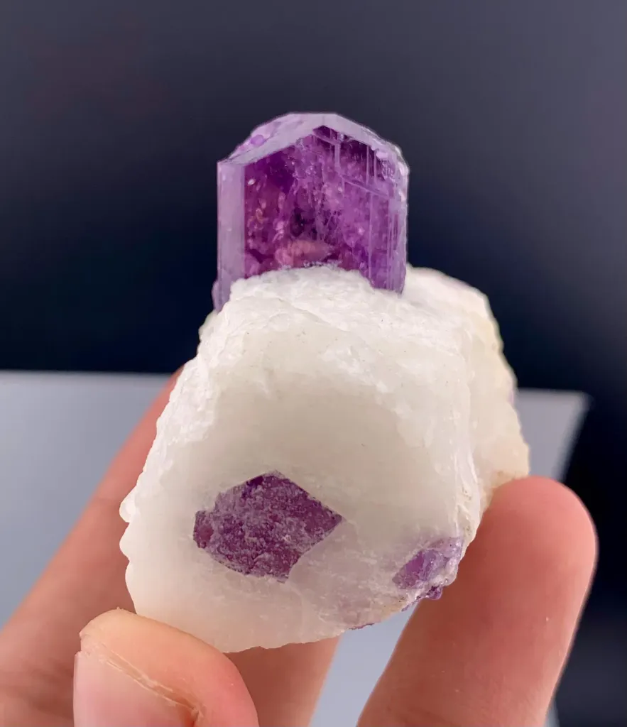 Exquisite Gemmy Purple Scapolite from Afghanistan - image 8