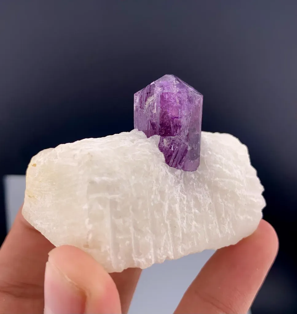 Exquisite Gemmy Purple Scapolite from Afghanistan - image 6