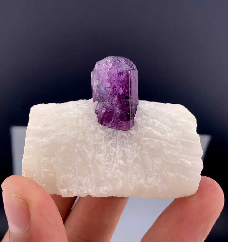 Exquisite Gemmy Purple Scapolite from Afghanistan - image 7
