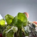 Exquisite Peridot Bunch Crystal – Supat Valley, Pakistan - image 4