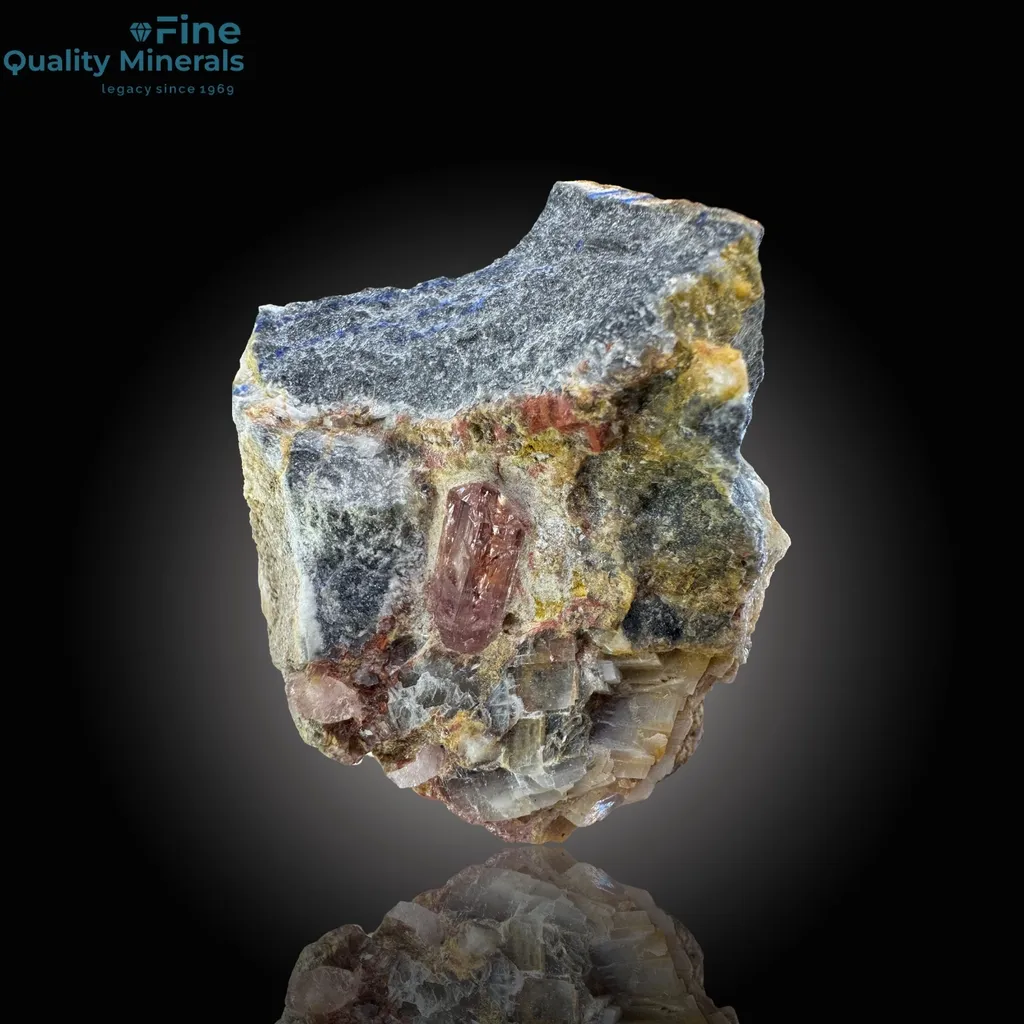 Exquisite Pink Topaz Crystal image