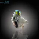 Exquisite Tri-Color Tourmaline on Matrix – A Skardu Treasure - image 1