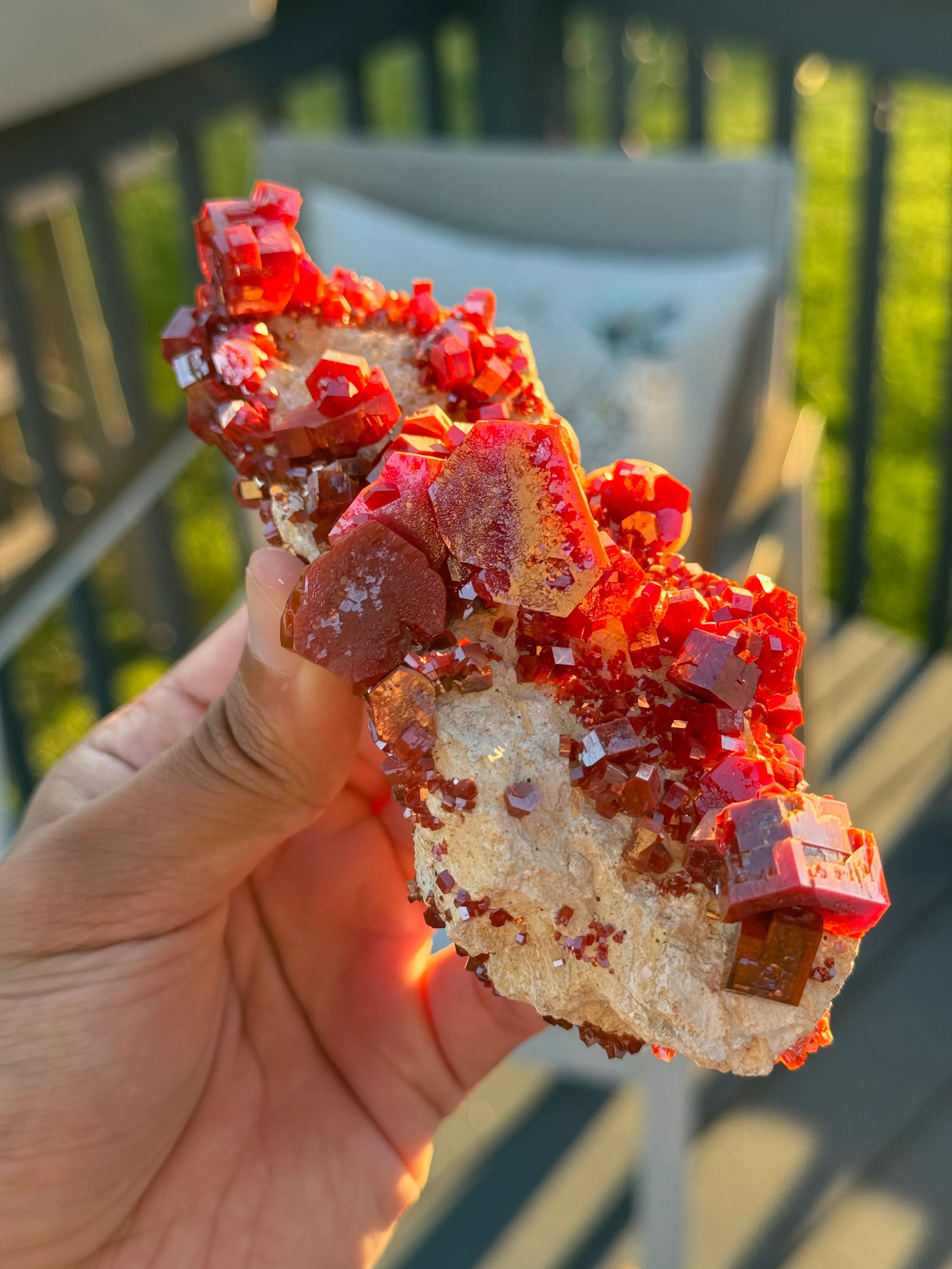 Exquisite Vanadinite Specimen Sailing Boat Formation - image 5