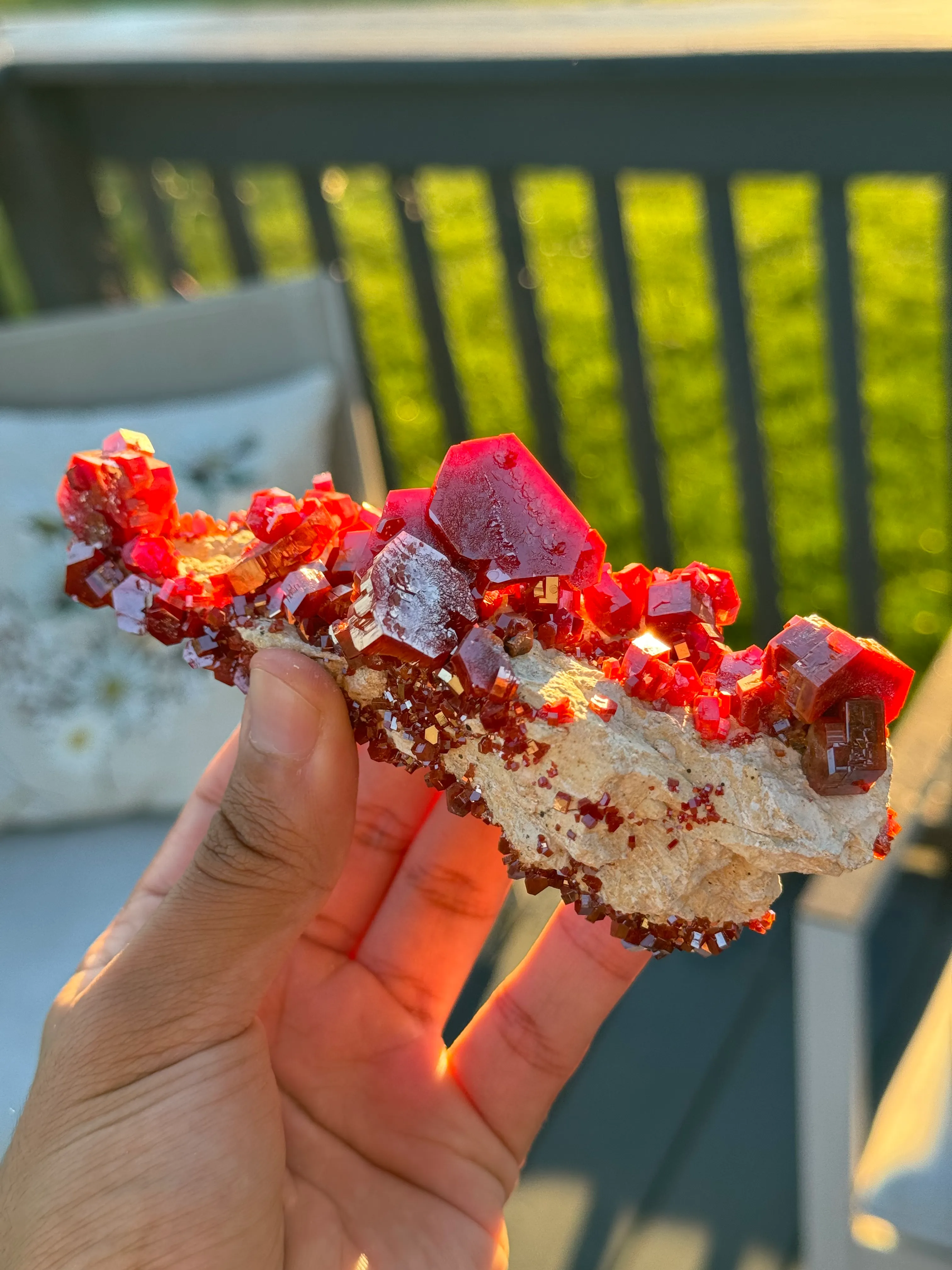 Exquisite Vanadinite Specimen Sailing Boat Formation - image 4