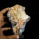 Extremely Rare Calcite with Stellerite Natural Mineral Specimen - image 5