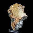 Extremely Rare Calcite with Stellerite Natural Mineral Specimen - image 2