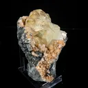 Extremely Rare Calcite with Stellerite Natural Mineral Specimen - image 3