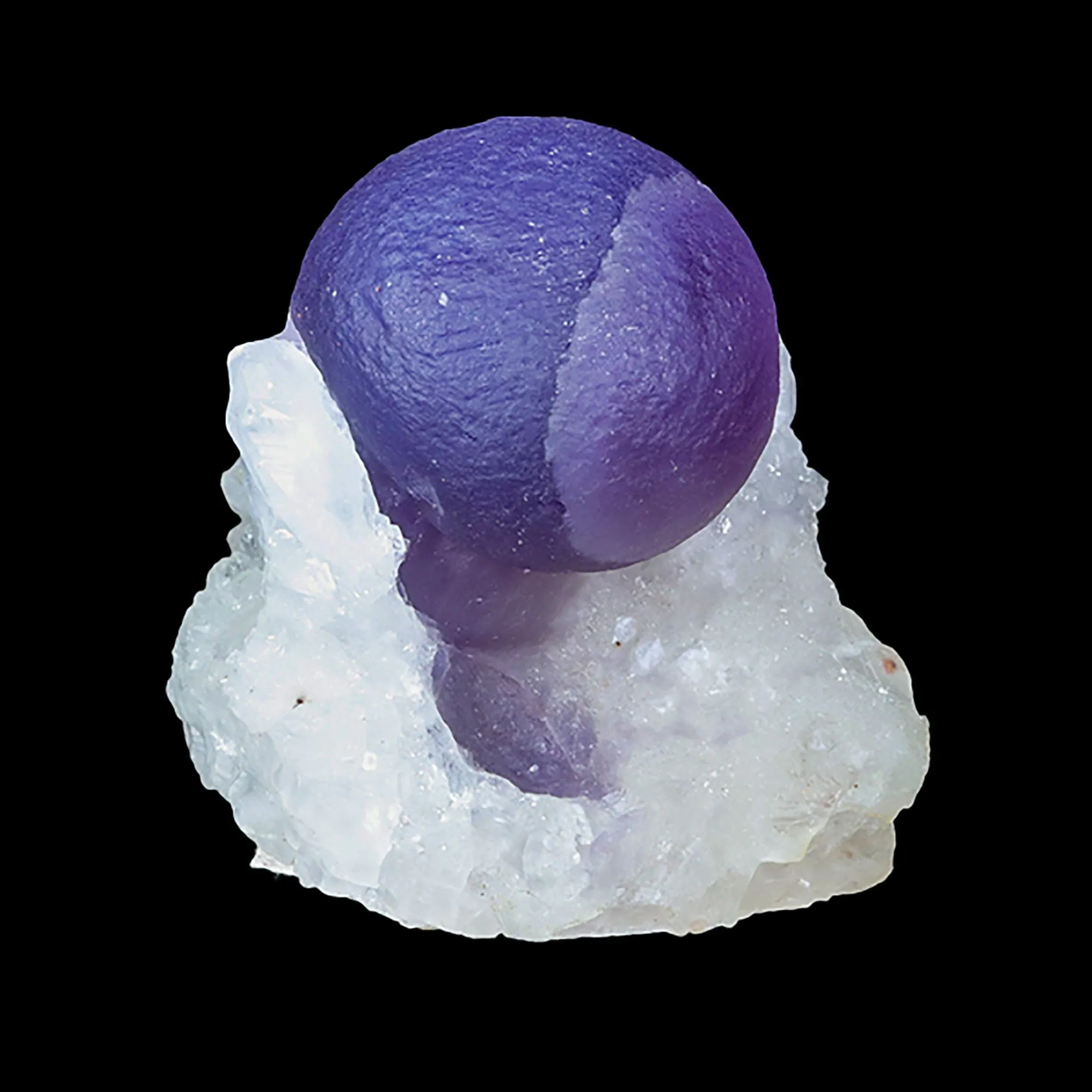 Extremely Rare Dark Purple Botryoidal Fluorite Natural Mineral Specimen – One-of-a-Kind World-Class Piece USA - image 1