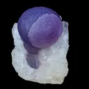 Extremely Rare Dark Purple Botryoidal Fluorite Natural Mineral Specimen – One-of-a-Kind World-Class Piece USA - image 3