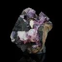Eye Catching Amethyst, Inside Chabazite Geode Natural Mineral Specimen - image 2