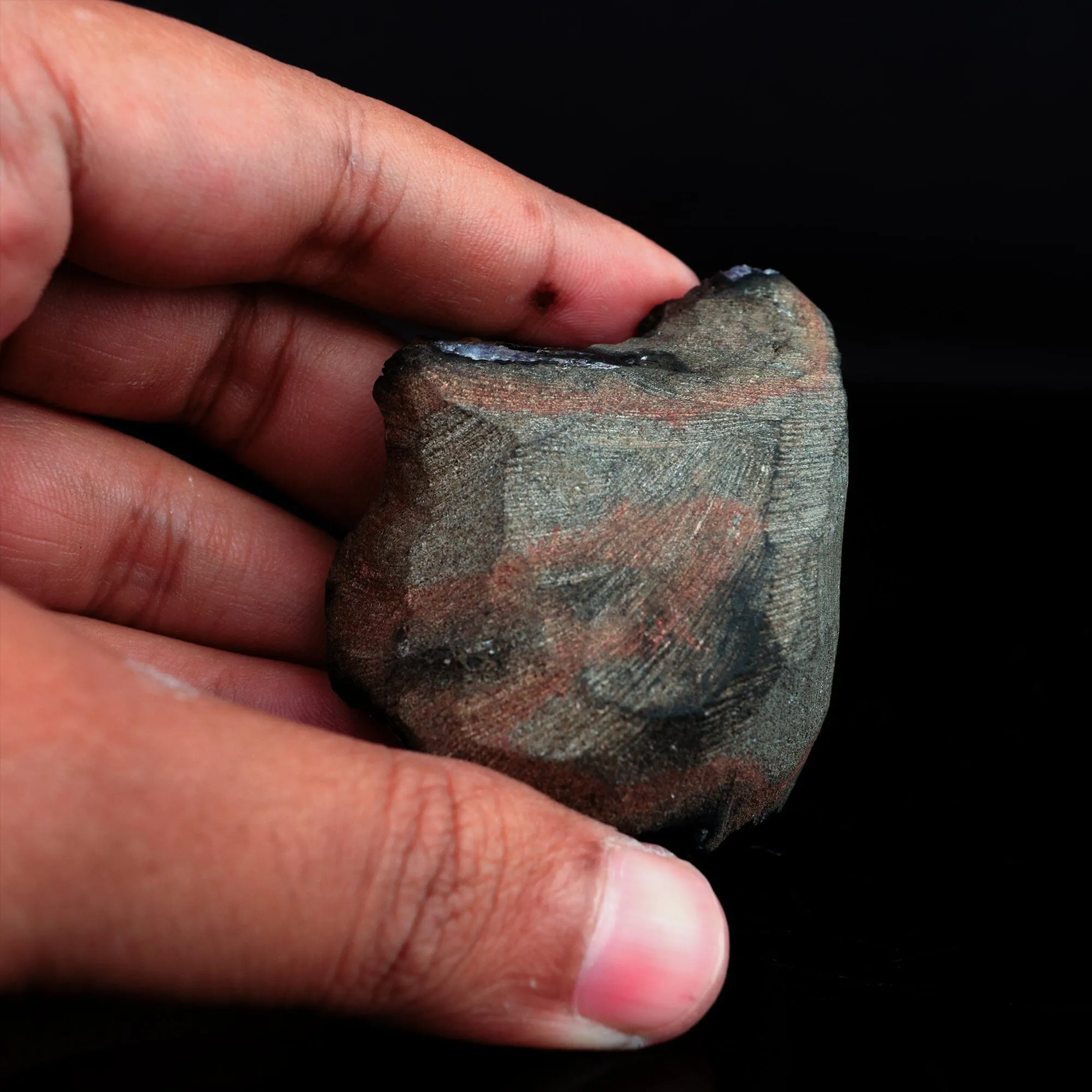 Eye Catching Amethyst, Inside Chabazite Geode Natural Mineral Specimen - image 5