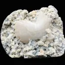 Fabulous Huge Heulandite Crystal on Chalcedony – Exceptionally Terminated Indian Zeolite Specimen from Jalgaon DK35 - image 1