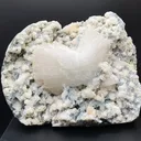 Fabulous Huge Heulandite Crystal on Chalcedony – Exceptionally Terminated Indian Zeolite Specimen from Jalgaon DK35 - image 1