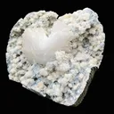 Fabulous Huge Heulandite Crystal on Chalcedony – Exceptionally Terminated Indian Zeolite Specimen from Jalgaon DK35 - image 3