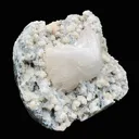Fabulous Huge Heulandite Crystal on Chalcedony – Exceptionally Terminated Indian Zeolite Specimen from Jalgaon DK35 - image 2