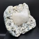 Fabulous Huge Heulandite Crystal on Chalcedony – Exceptionally Terminated Indian Zeolite Specimen from Jalgaon DK35 - image 2
