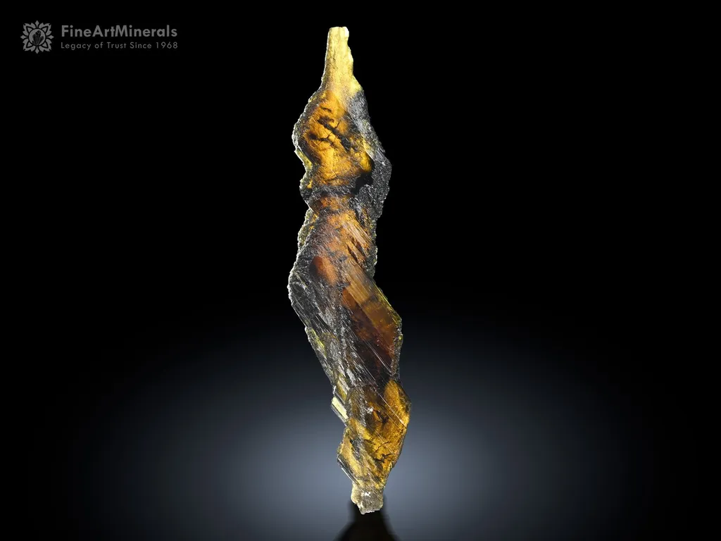 Faden Layer Inclusion Epidote from Baluchistan Pakistan image