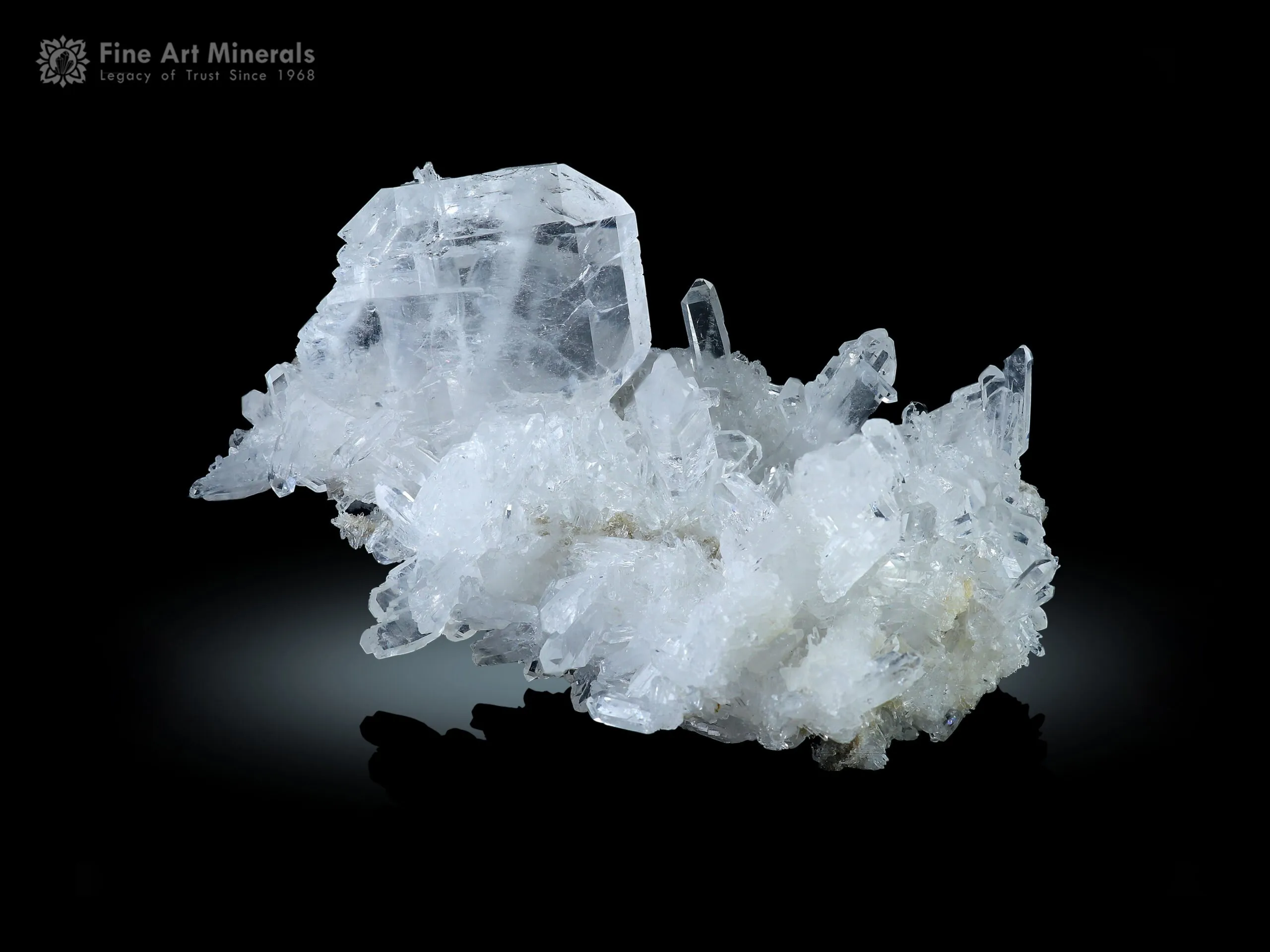 Faden Quartz Cluster from Baluchistan Pakistan - image 1