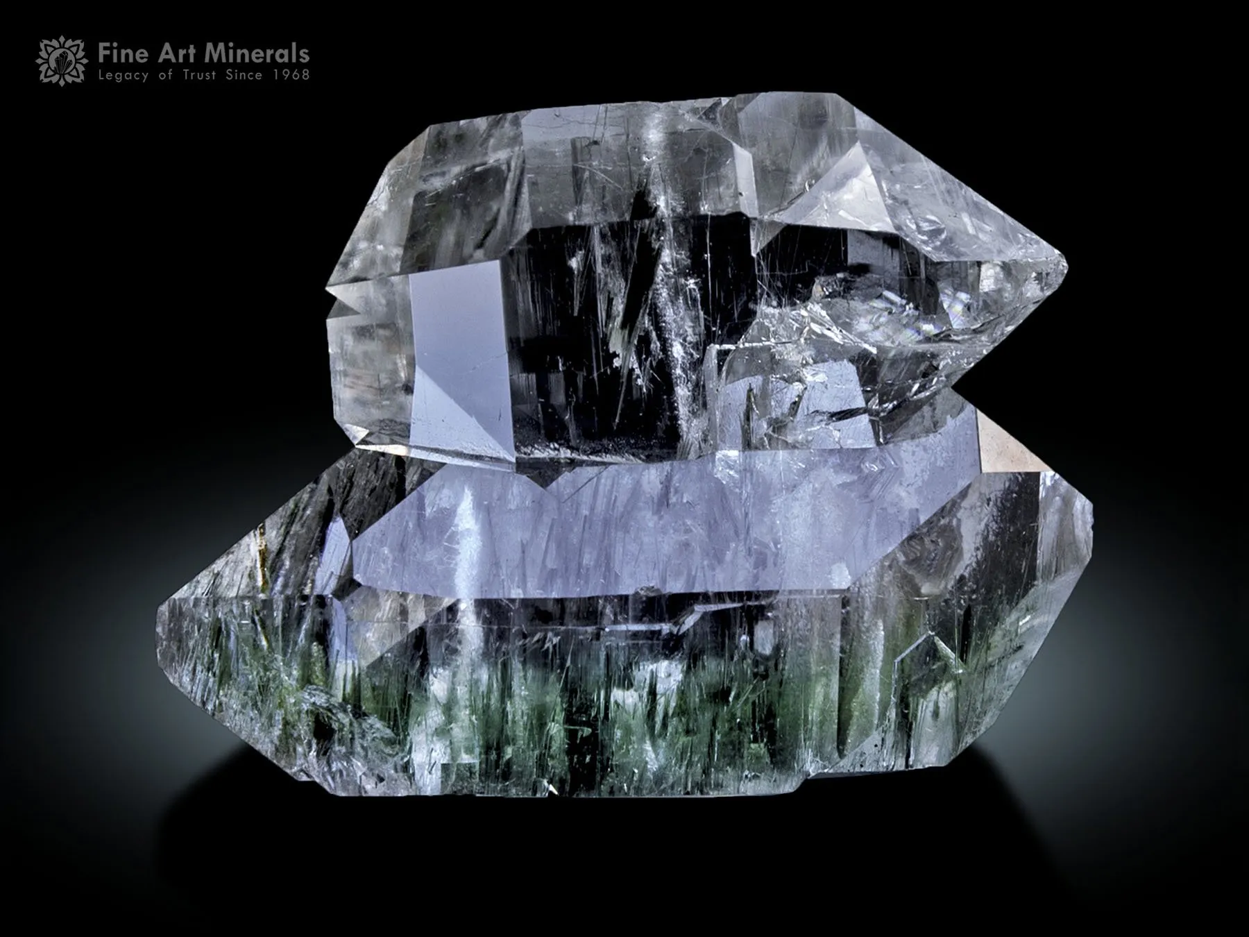 Faden Quartz from Aosta Valley Italy - image 1