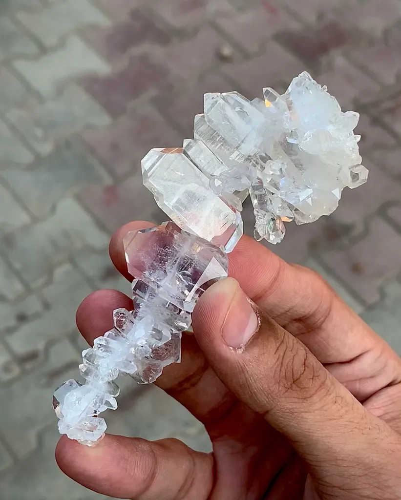 Faden Quartz from Pakistan, Gilgit-Baltistan, Skardu District image