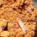 Faden quartz on Siderite and Calcite from Vals, Surselva Region, Switzerland - image 4