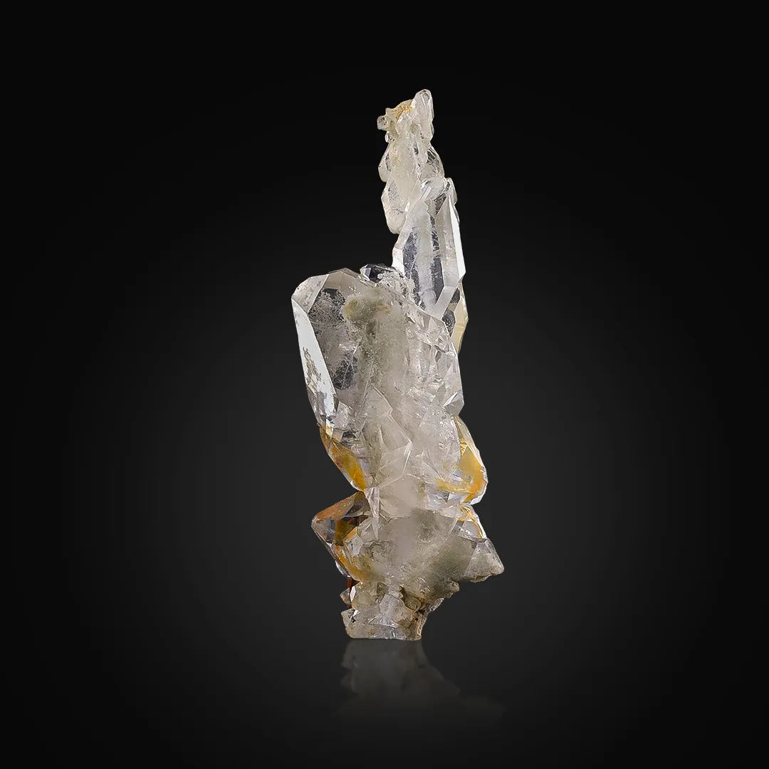 Faden Quartz with Brookite - image 3