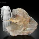 Faden Quartz with Calcite from Pakistan - image 1