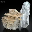 Faden Quartz with Calcite from Pakistan - image 2