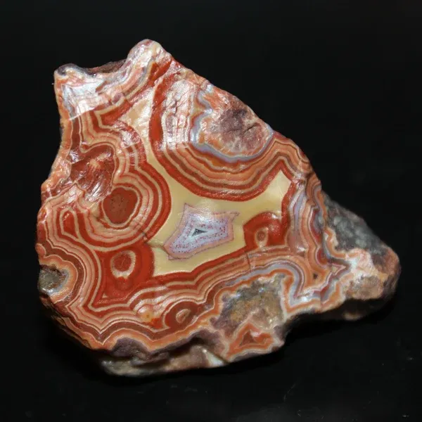 Fairburn Agate from USA, South Dakota, Custer County image