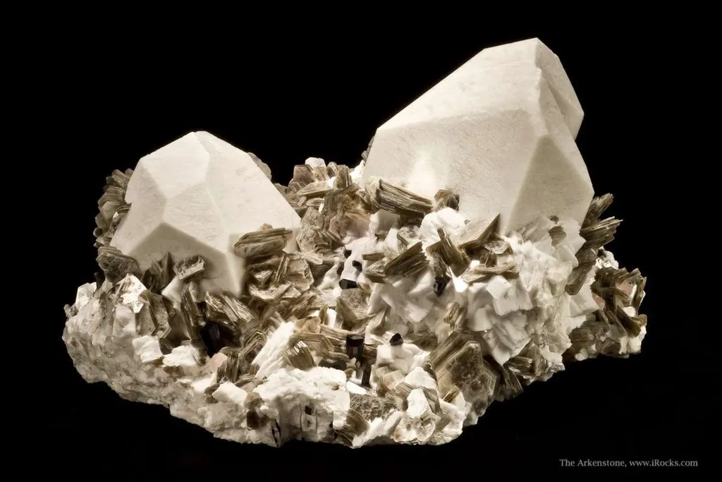 Feldspar and Schorl image