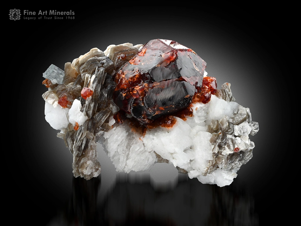Feldspar from Shengus, Roundu District, Gilgit-Baltistan, Pakistan image