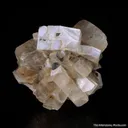 Feldspar var. Moonstone (rough and cut set) - image 4