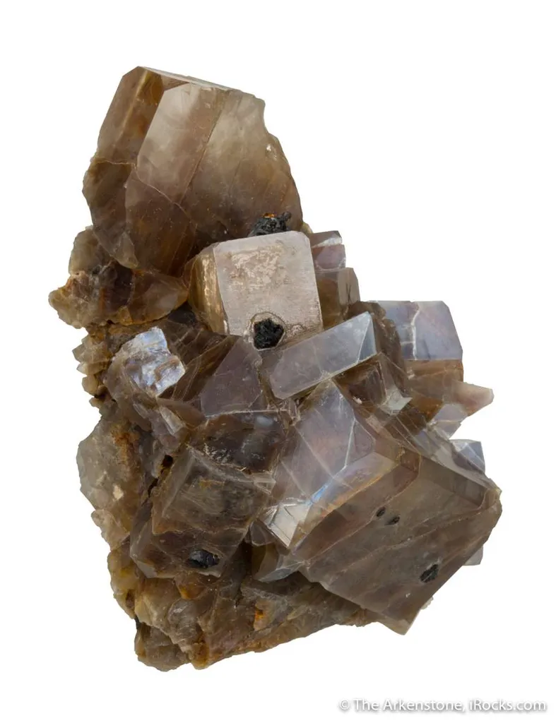 Feldspar var. Moonstone, with Augite - image 5