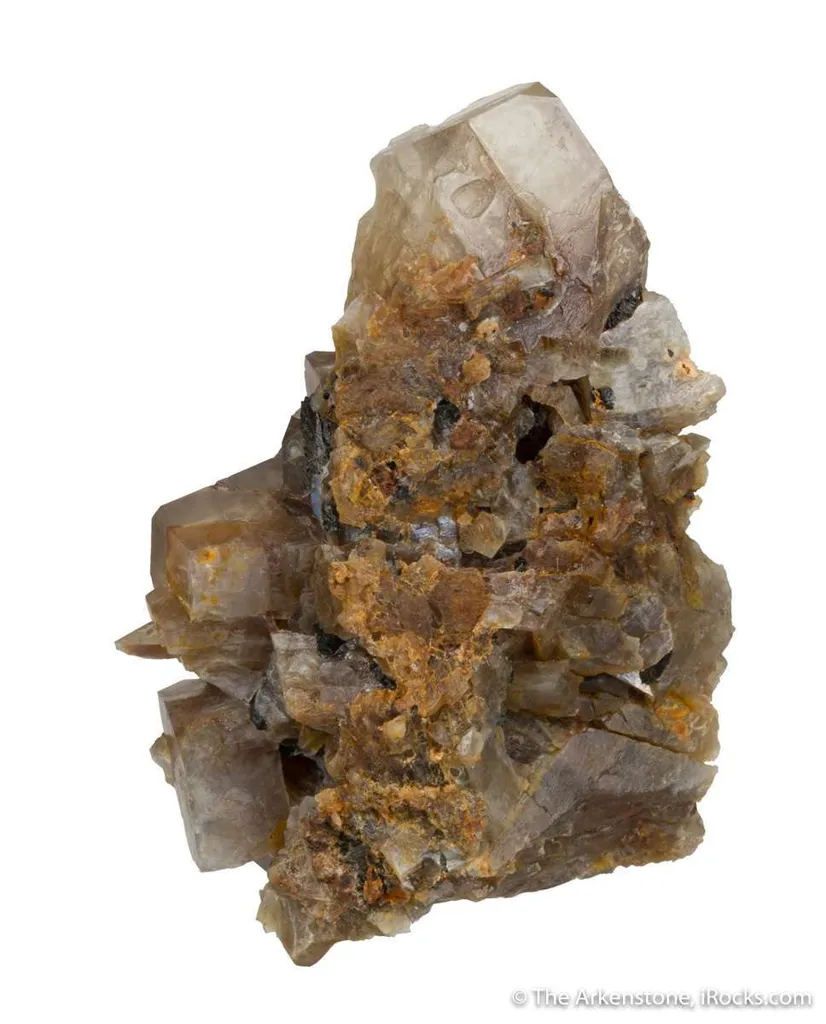 Feldspar var. Moonstone, with Augite - image 6