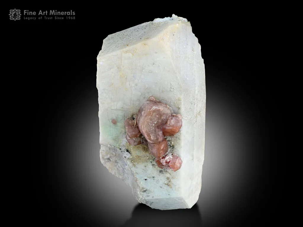 Feldspar with Apatite from Pakistan image