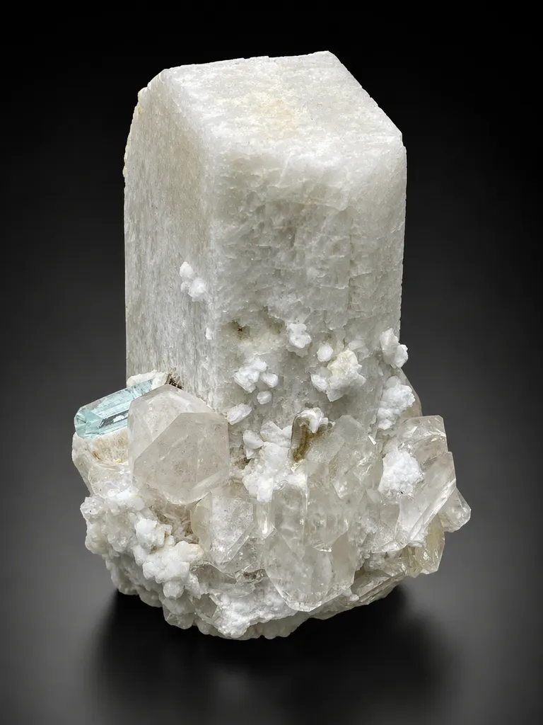 Feldspar With Aquamarine from Pakistan - image 2