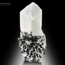 Feldspar with Quartz and Schorl - image 2