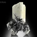 Feldspar with Quartz and Schorl from Goand Mine Pakistan - image 2