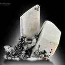 Feldspar with Quartz and Schorl from Goand Mine Pakistan - image 3