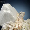 Feldspar with Quartz and Schorl Spray on Matrix from Pakistan - image 4